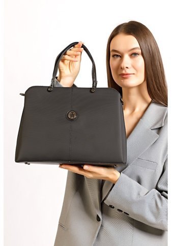 Th Bags ThYk14205 Std Kadın Omuz Çantası Siyah