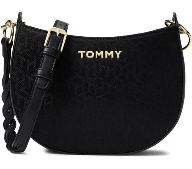 Tommy Hilfiger Keylee Jakarlı Kadın Omuz Çantası Siyah