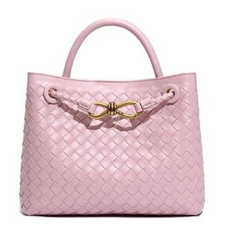 Happyplanet Basit Ve Çok Yönlü Büyük Kapasiteli Sakura Kadın Omuz Çantası Toz Pembe