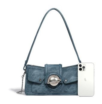 Layla Popüler Denim Niş Kadın Omuz Çantası Haki