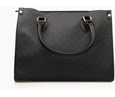 Forelli Tote Büyük Kadın Omuz Çantası Siyah