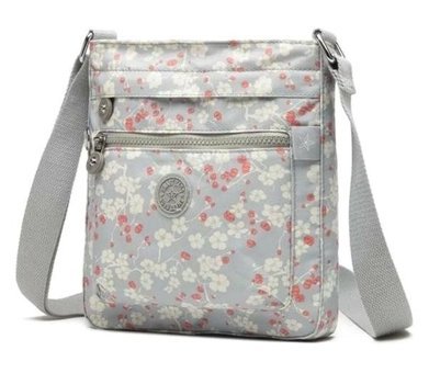 Smart Bags Krinkıl Çiçekli Smb3162 Kadın Omuz Çantası Çok Renkli