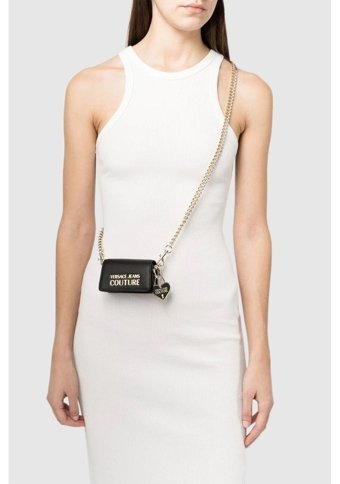 Versace Jeans Couture 74Va4Bc9 Zs467 899 Kadın Omuz Çantası Siyah