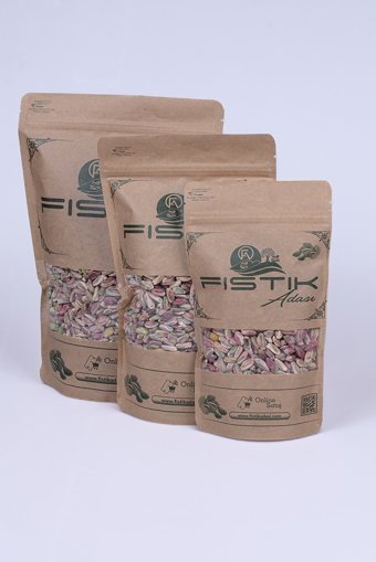 Fıstık Adası Kabuklu Boz Çiğ Yöresi Toz Antep Fıstığı 500 gr