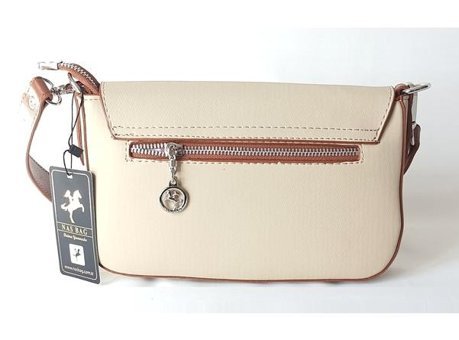 Nas Bag Ns1331 Model Krem Renk Açelya Kadın Omuz Çantası Krem - Taba