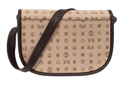Bilik Deri Monogram Rh Kadın Omuz Çantası Çok Renkli