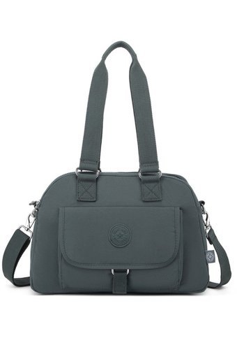 Smart Bags 1122 Krinkıl Kumaş05 Haki Kadın Omuz Çantası Haki