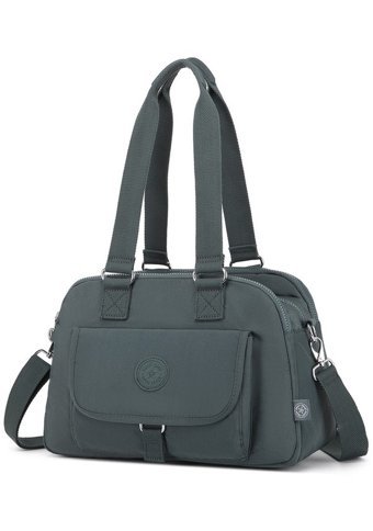 Smart Bags 1122 Krinkıl Kumaş05 Haki Kadın Omuz Çantası Haki