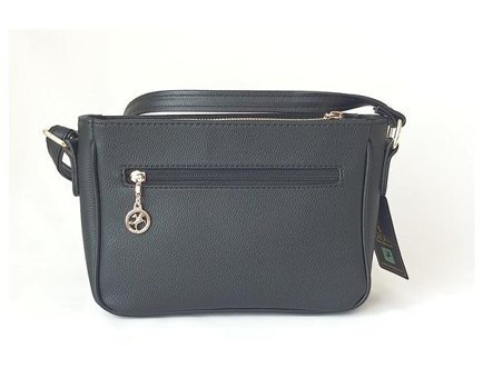 Nas Bag Ns1319 Model Renk Mercan Kadın Omuz Çantası Siyah
