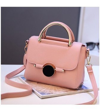 Happyplanet Bn Moda Kilitli Tatlı Kadın Omuz Çantası Pembe