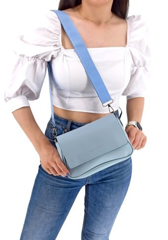 Çlk Accessories Spor Askı Çok Hafif Basic Kadın Omuz Çantası Mavi