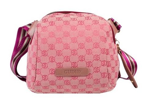 Eternal Luck Retro Kabuk Moda Kanvas Kadın Omuz Çantası Pembe