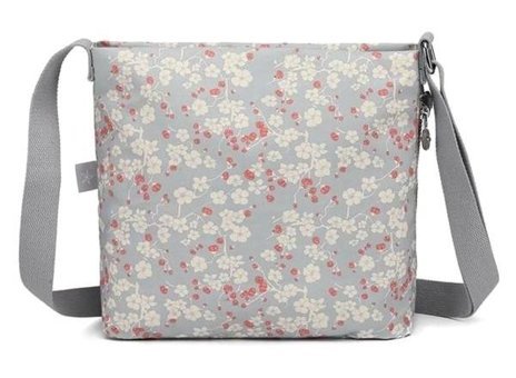 Smart Bags Krinkıl Çiçekli Smb3163 Kadın Omuz Çantası Çok Renkli