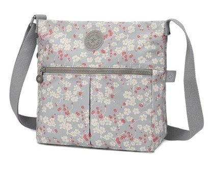 Smart Bags Krinkıl Çiçekli Smb3163 Kadın Omuz Çantası Çok Renkli