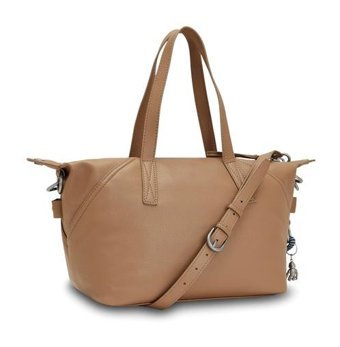 Kipling Art Mini Soft Almond PKadın Omuz Çantası Kahverengi
