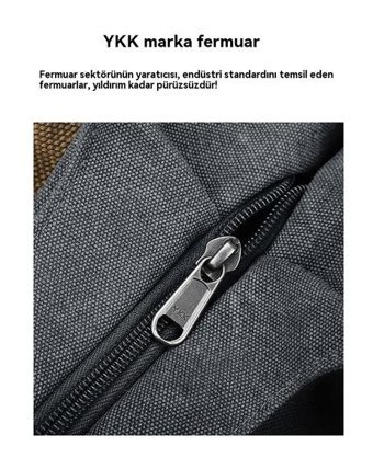 Eternal Luck Büyük Kapasiteli Taşınabilir Kanvas Kadın Omuz Çantası Mor