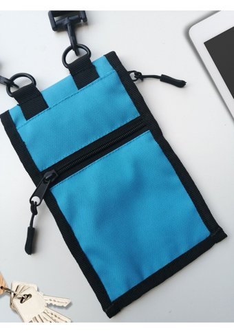 Vatkalimon Unisex Kadın Omuz Çantası Mavi