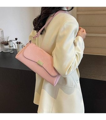 Jzcat Modası Niş Kadın Omuz Çantası Pembe