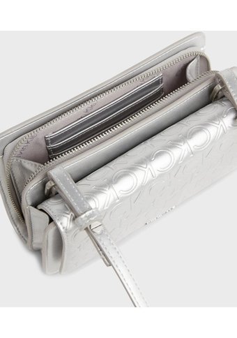 Calvin Klein K60K611384 Pe6 Gümüş Kadın Omuz Çantası Gümüş