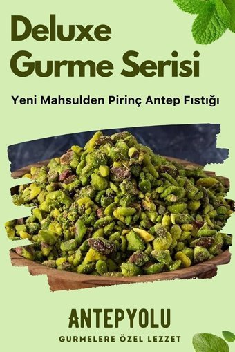 Antepyolu Deluxe Gurme Boz Çiğ Yöresi Pirinç Antep Fıstığı 20 gr