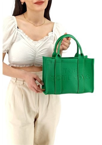 Takmoda Lissa Tote Kadın Omuz Çantası Yeşil