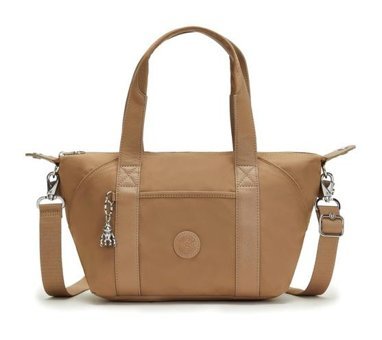 Kipling Art Mini Soft Almond Kadın Omuz Çantası Kahverengi