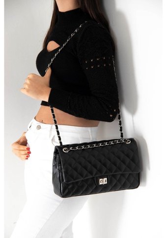 Silver & Polo Sp1059 Kadın Omuz Çantası Siyah