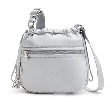 Kipling Jamir Sılver Glam Kadın Omuz Çantası Gri