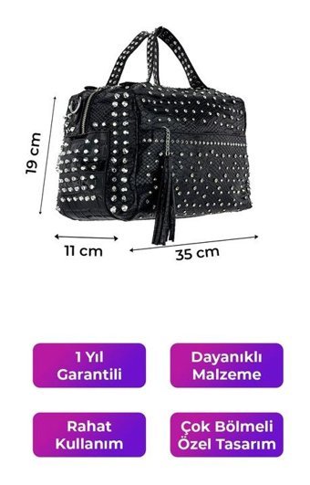 Kriste Bell 26545 Kadın Omuz Çantası Siyah