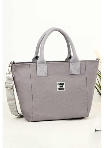 Bipanya Bp4727O Benjamin Tote Bag Kanvas Kadın Omuz Çantası Siyah