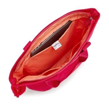 Kipling Hanifa Büyük Boy Confettı Kadın Omuz Çantası Pembe