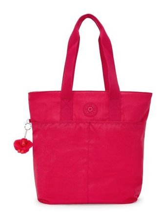 Kipling Hanifa Büyük Boy Confettı Kadın Omuz Çantası Pembe