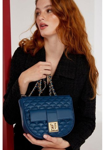 Pierre Cardin 05Pcc23K2058R19983 Kadın Omuz Çantası Petrol