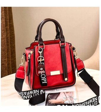 Worryfreeshopping Lbw Kadın Omuz Çantası Bordo