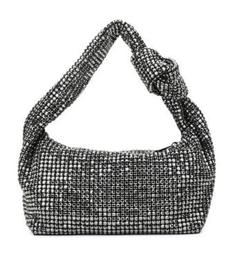 Tamer Tanca Vegan Metalik 921 26677 Bn Y24 Pewter Kadın Omuz Çantası Metalik