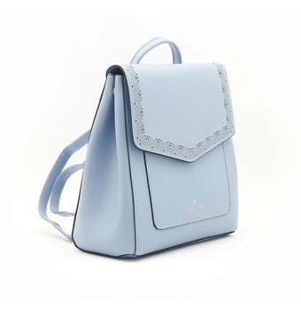 London Fog Camille Backpack 22988 Kadın Omuz Çantası Mavi