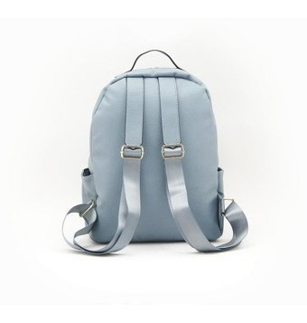 London Fog Eldie Pebble Backpack 23002 Kadın Omuz Çantası Mavi