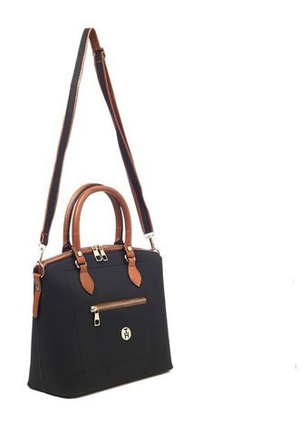 Th Bags ThYk14055 Kadın Omuz Çantası Siyah - Taba