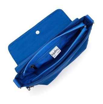 Kipling Aras Satın Kadın Omuz Çantası Mavi