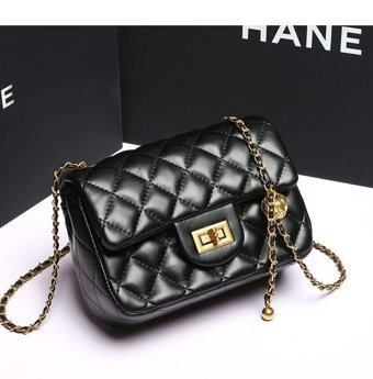 Jolita Çanta Trendy Fashion Rhombus Versatile Kadın Omuz Çantası Siyah