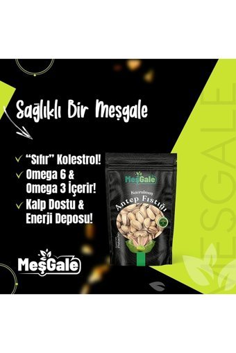 Meşgale Kabuklu Kavrulmuş Yöresi Tane Antep Fıstığı 1 kg