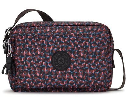 Kipling Abanu M Desenli Happy Squares Kadın Omuz Çantası Çok Renkli