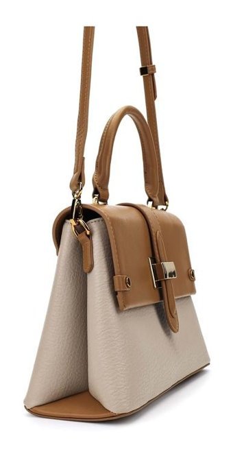 Tamer Tanca Vegan Taupe 921 26731 Bn Y24 Taupe Kadın Omuz Çantası Kahverengi