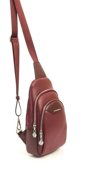 Silver Polo SilverVe Polo Freebag 959 Kadın Omuz Çantası Kırmızı