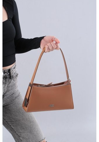 Vıctorıa Shıne 3070 Kadın Omuz Çantası Camel