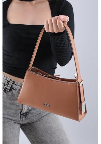 Vıctorıa Shıne 3070 Kadın Omuz Çantası Camel