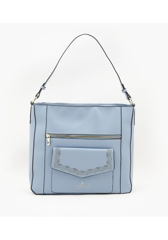 London Fog Sloane Shoulder 22991 Kadın Omuz Çantası Mavi