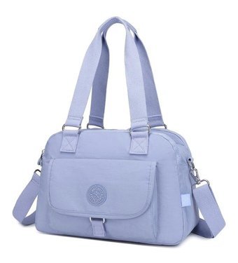 Smart Bags Krinkıl Kumaş 1122 Lila Kadın Omuz Çantası Yeşil