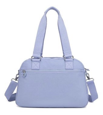 Smart Bags Krinkıl Kumaş 1122 Lila Kadın Omuz Çantası Yeşil