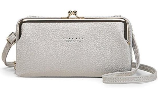 Forestbird Clutch Kadın Omuz Çantası Gri